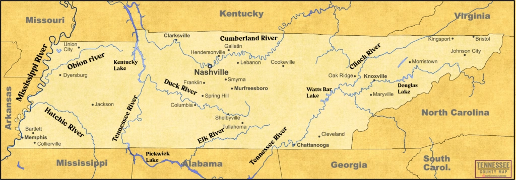 Explore Download River Map Tennessee 2024 Maps For You   River Map Tennessee 2 1024x358 