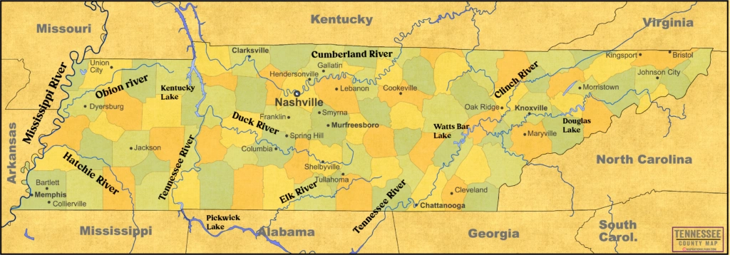 Explore Download River Map Tennessee 2024 Maps For You   River Map Tennessee 3 1024x358 