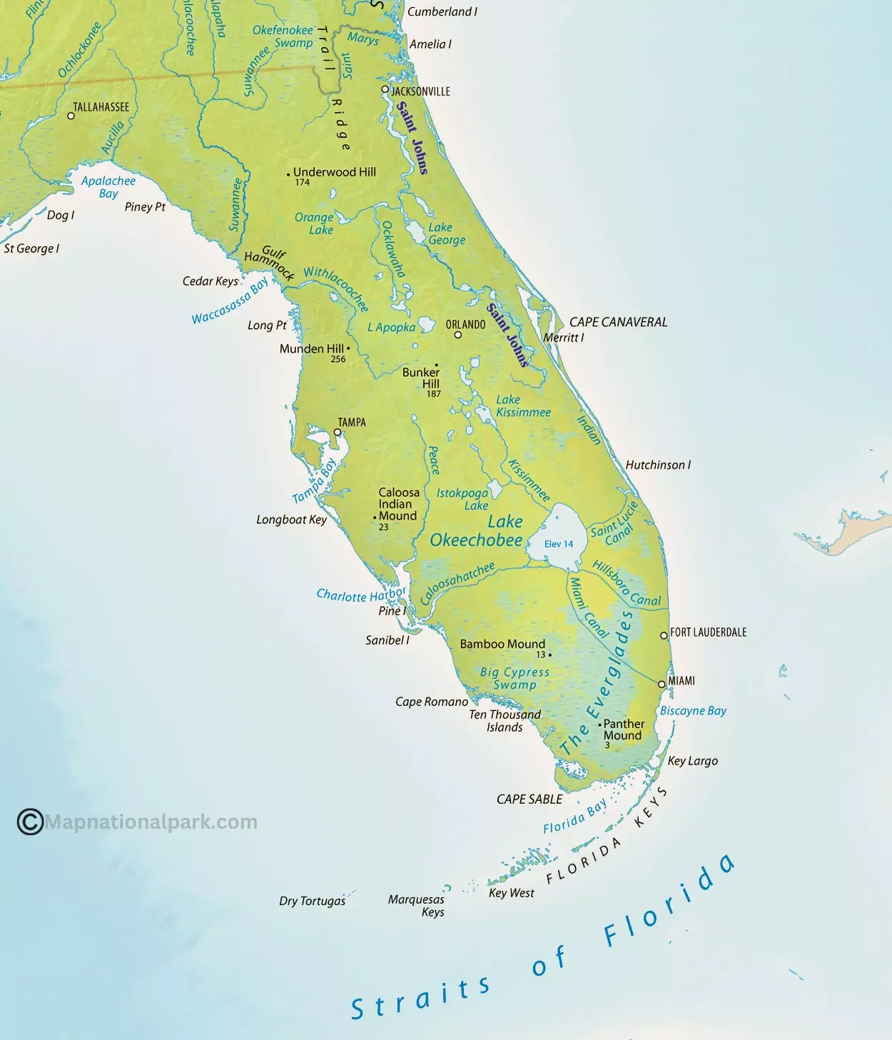 Ultimate St Johns River Fishing Map! [2024] - Maps for You