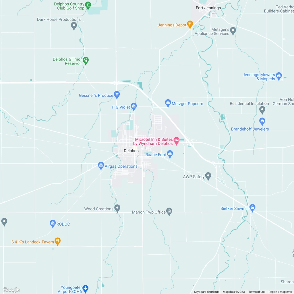 Interactive Map of Delphos Ohio: Discover Top Attractions and Lifestyle ...