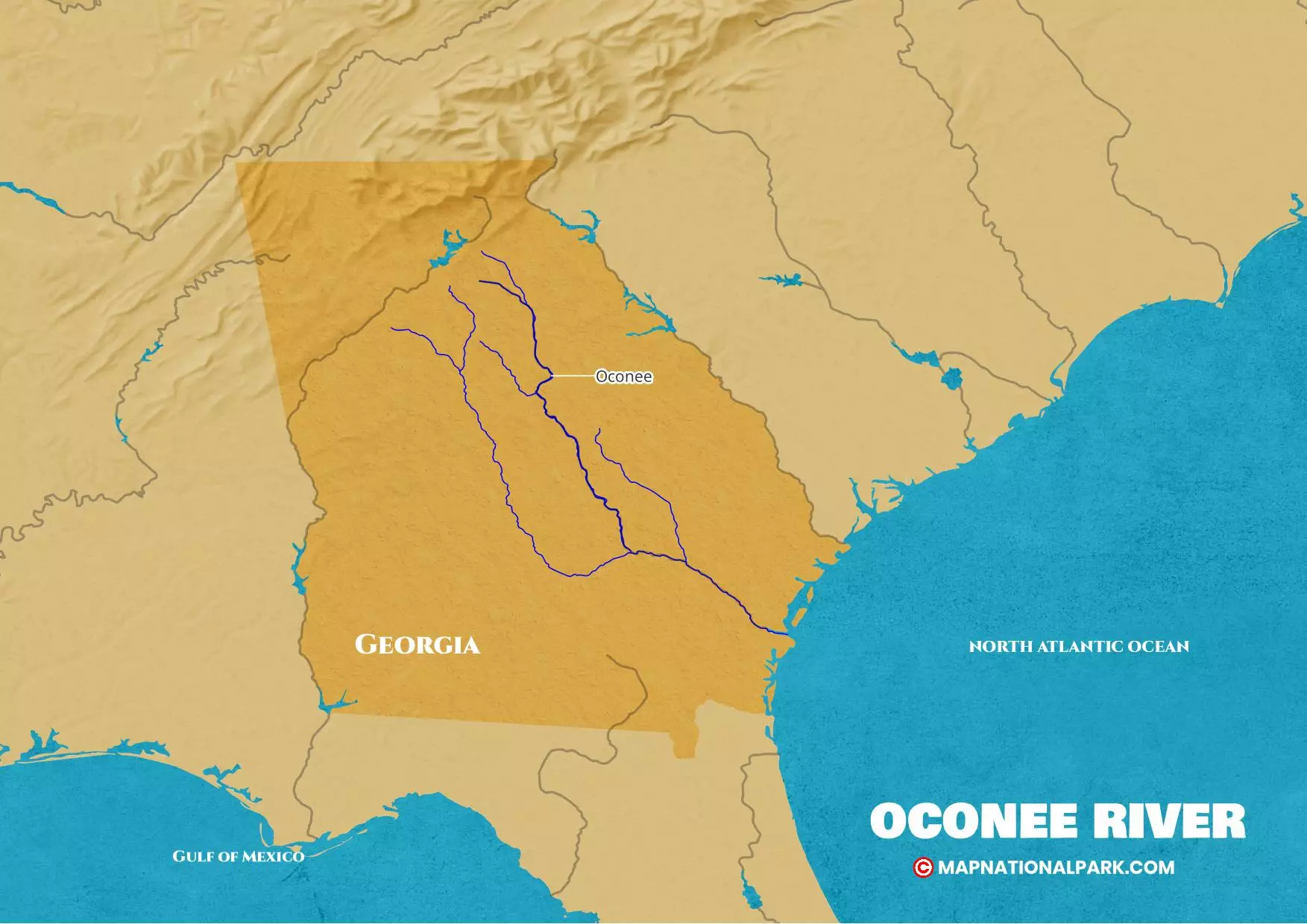 Discover The Secrets Of Georgia S Magnificent Oconee River Maps For You   Oconee River 